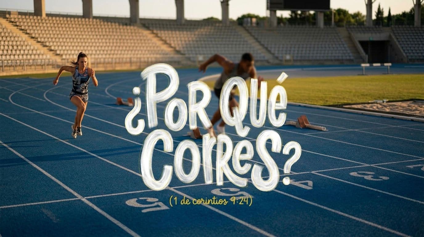 ¿Por qué corres?